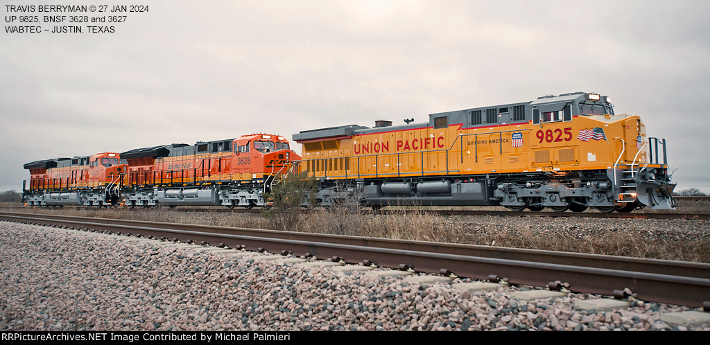 UP and BNSF Locomotives